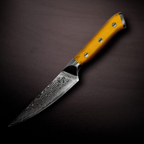 QING Steakkniv Chinese boxwood 135 mm.