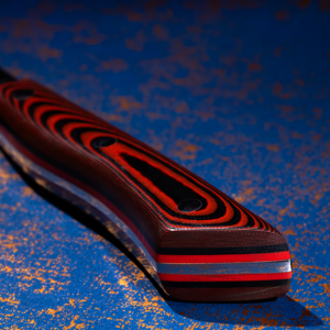 Riceknife tactile Damascus steel kitchen chef knife Amor I 2023 Riceknife taktil køkkenkokkekniv i Damaskus stål Amor I 2023