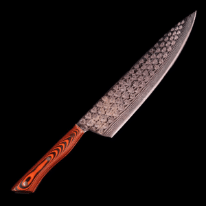 Amor I. 2023 - Damaskus Kokkekniv 233 mm.