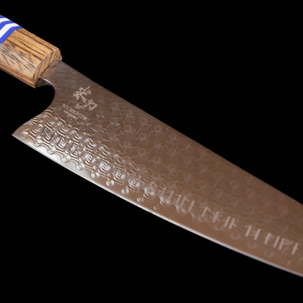 Valkyrie II. 2023 - Damaskus kokkekniv 218 mm.