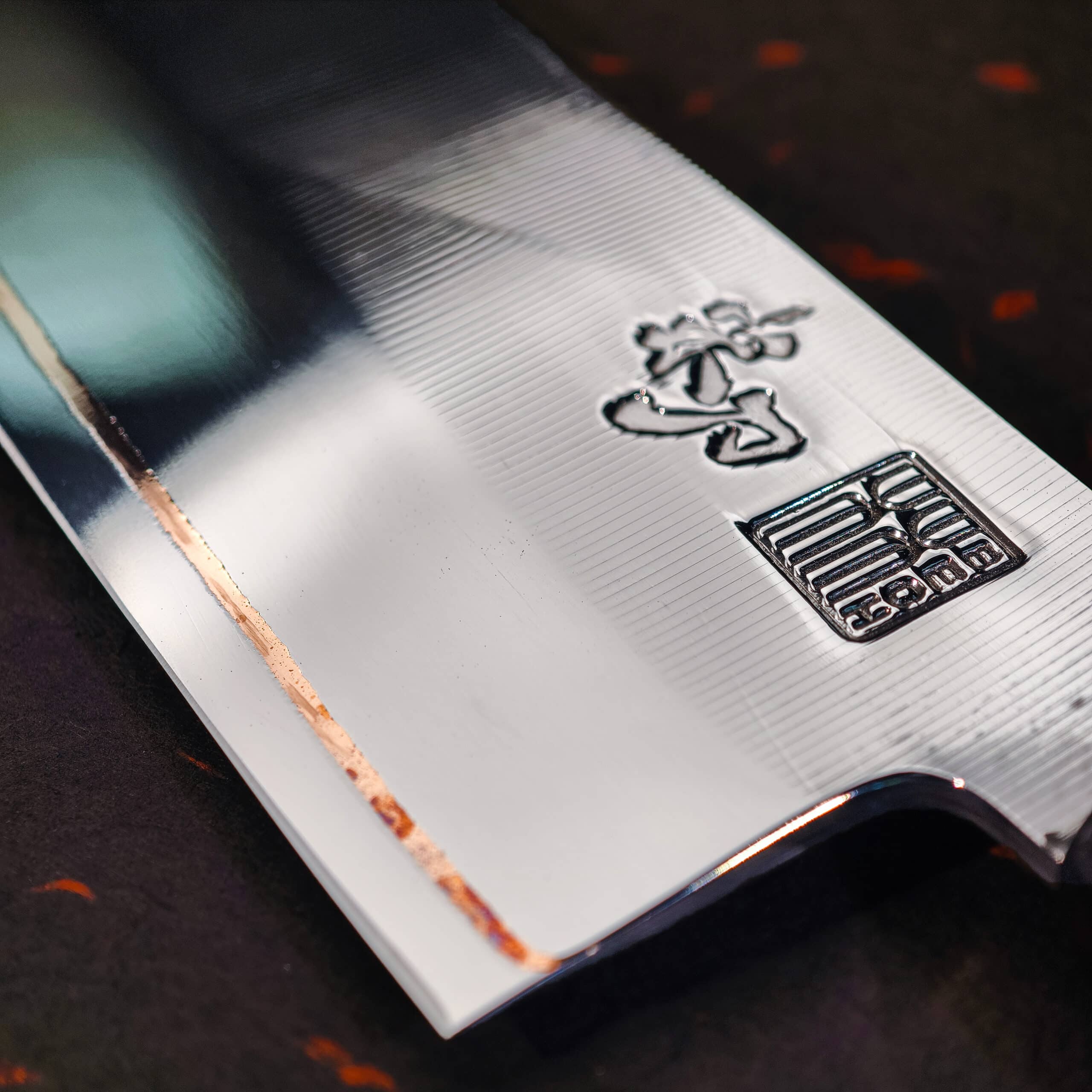 FORGE-Blood and Fire Kobber-Damaskuskniv - Image 7