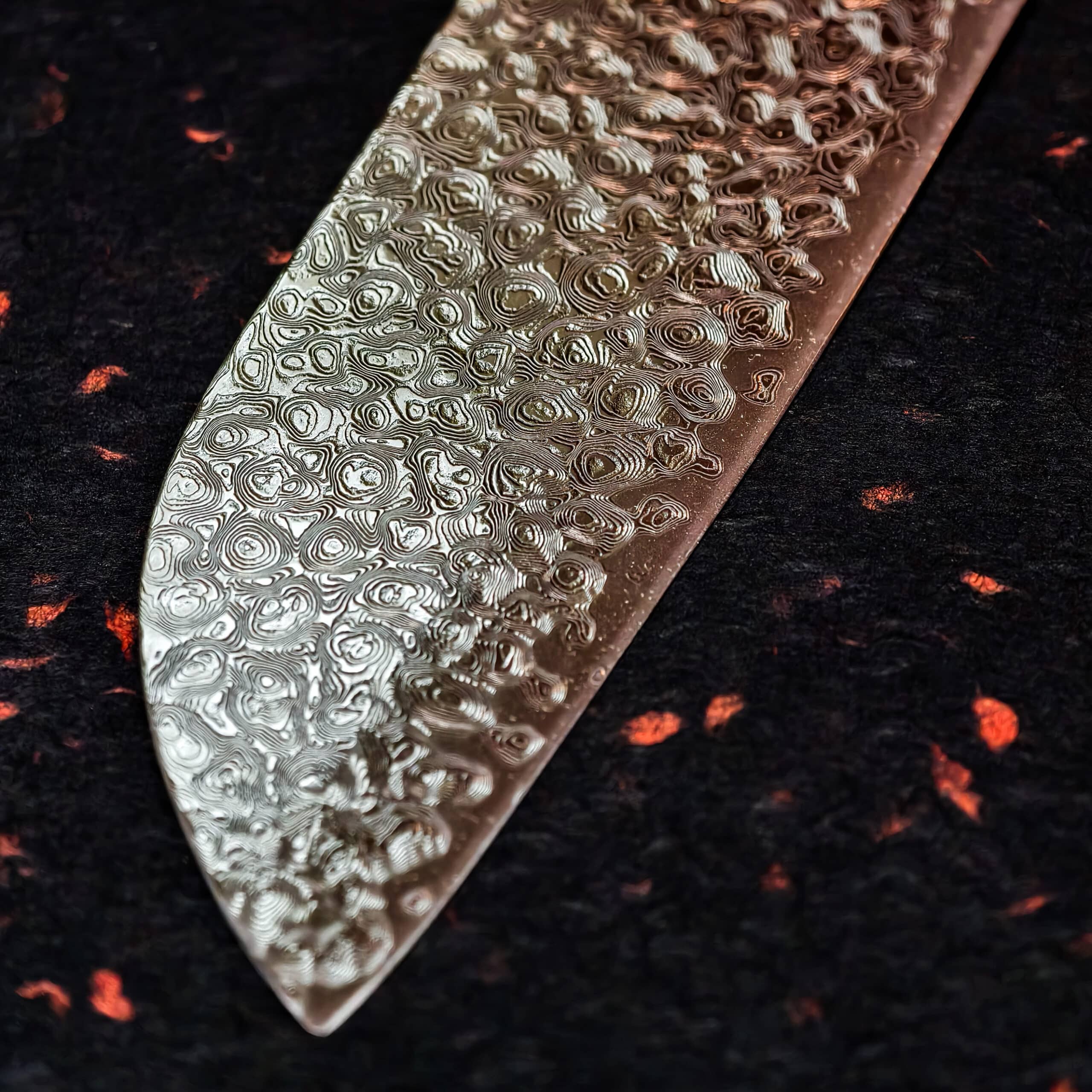 FORGE - Loss and Gain -Damaskus Santokukniv - Image 3