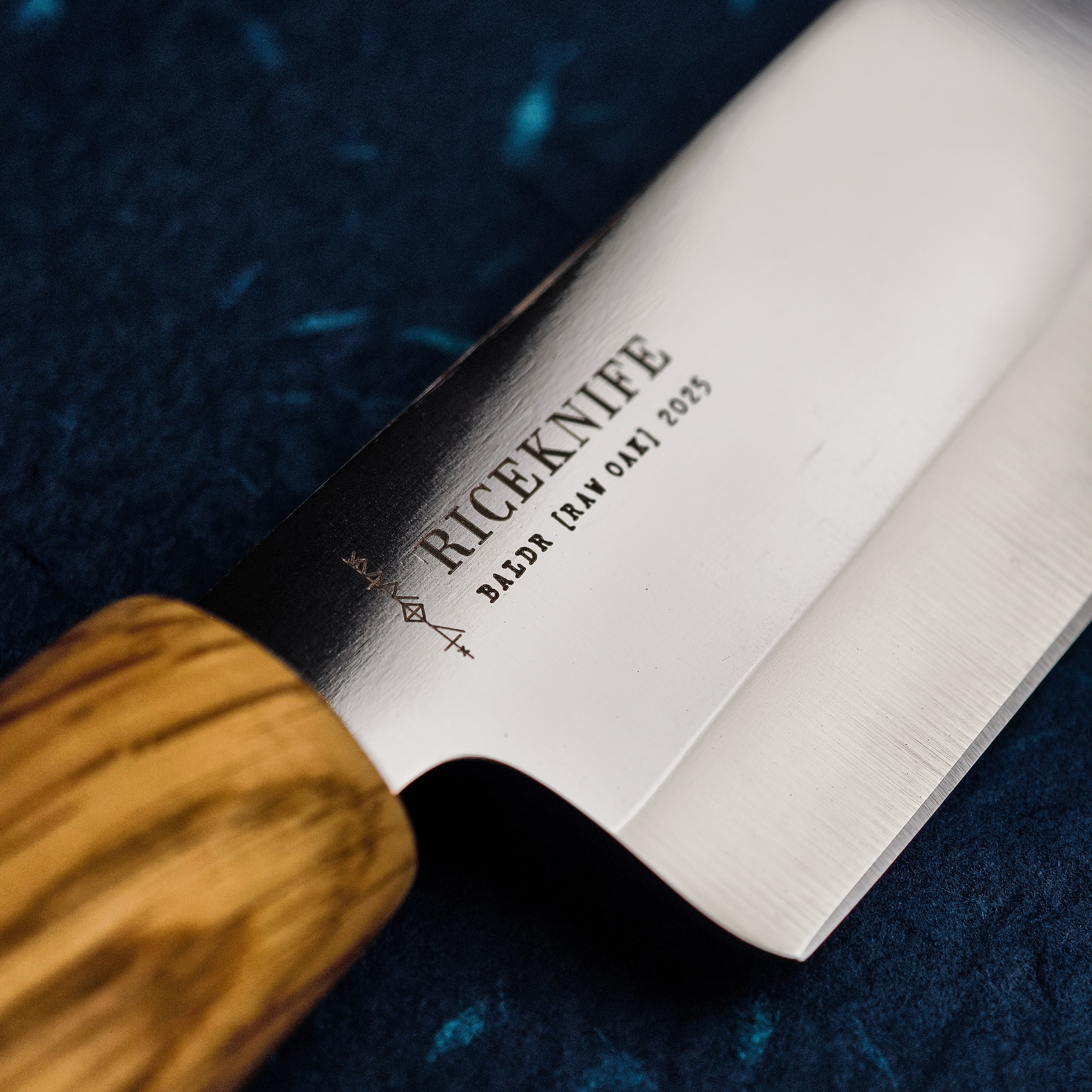 RAW OAK BALDR mini santokukniv,børnekniv - Billede 4